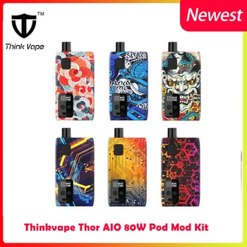 Newest Thinkvape Thor AIO 80W Pod Mod Kit powered by single 18650 battery with max 80W output&3ml capacity vape kit
Newest Thinkvape Thor AIO 80W Pod Mod Kit powered by single 18650 battery with max 80W output&3ml capacity vape kit