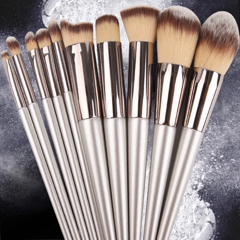 6/10/12Pcs Makeup Brushes Tool Set Cosmetic Foundation Powder Eye Shadow Blush Blending Beauty Make Up Brush Beauty Tool Kit
6/10/12Pcs Makeup Brushes Tool Set Cosmetic Foundation Powder Eye Shadow Blush Blending Beauty Make Up Brush Beauty Tool Kit