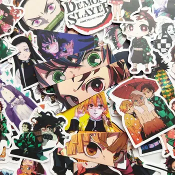 100Pcs Anime Kimetsu no Yaiba Demon Slayer Kamado Tanjiro Stickers Toy For Mobile Phone Laptop Luggage Cartoon Sticker
100Pcs Anime Kimetsu no Yaiba Demon Slayer Kamado Tanjiro Stickers Toy For Mobile Phone Laptop Luggage Cartoon Sticker