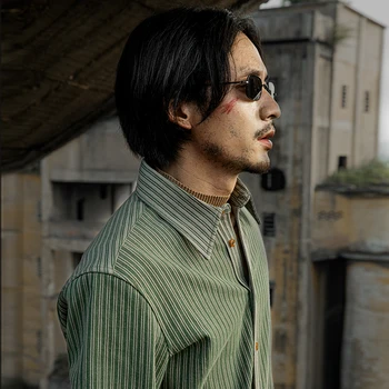 men shirts British style retro casual striped long sleeve shirt High-end business slim suit shirt Non-iron top men shirts 2020
men shirts British style retro casual striped long sleeve shirt High-end business slim suit shirt Non-iron top men shirts 2020