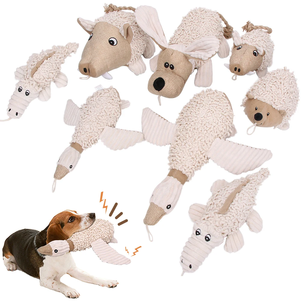 Squeak Dog ​​toys for Small Large Dogs Chew Interactive Toy Animal Shape Dog Squeaky Toy for Aggressive Chewer Pet Dogs Squeaker
Squeak Dog ​​toys for Small Large Dogs Chew Interactive Toy Animal Shape Dog Squeaky Toy for Aggressive Chewer Pet Dogs Squeaker