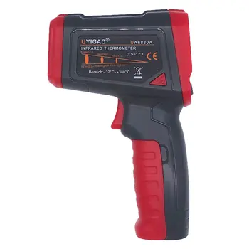 UYIGAO UA6830A Infrared Thermodetector Industrial Temperature Test Handheld 1 Point Laser Kitchen Industrial Thermometer
UYIGAO UA6830A Infrared Thermodetector Industrial Temperature Test Handheld 1 Point Laser Kitchen Industrial Thermometer