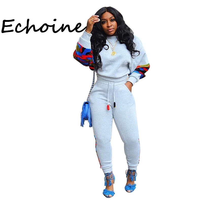 Casual Print Floral 2 Piece Set Women Sweater + Long Pants Sportwear Tracksuit Women Jogging Femme Thick Warm Autumn Winter
Casual Print Floral 2 Piece Set Women Sweater + Long Pants Sportwear Tracksuit Women Jogging Femme Thick Warm Autumn Winter