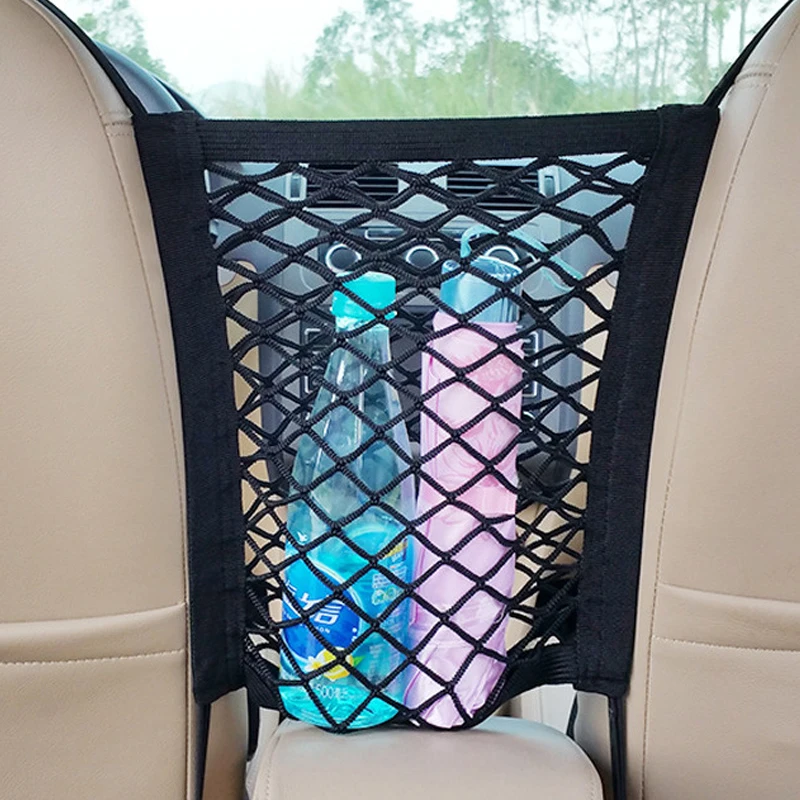 30*25cm Strong Elastic Car Organizer Seat Back Storage Elastic Car Mesh Net Bag Between Bags Luggage Holder Pocket Car Styling
30*25cm Strong Elastic Car Organizer Seat Back Storage Elastic Car Mesh Net Bag Between Bags Luggage Holder Pocket Car Styling