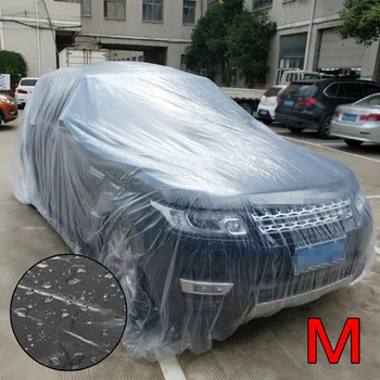 Clear Car Cover Dustproof Disposable Universal Transpartent Rubber band
Clear Car Cover Dustproof Disposable Universal Transpartent Rubber band
