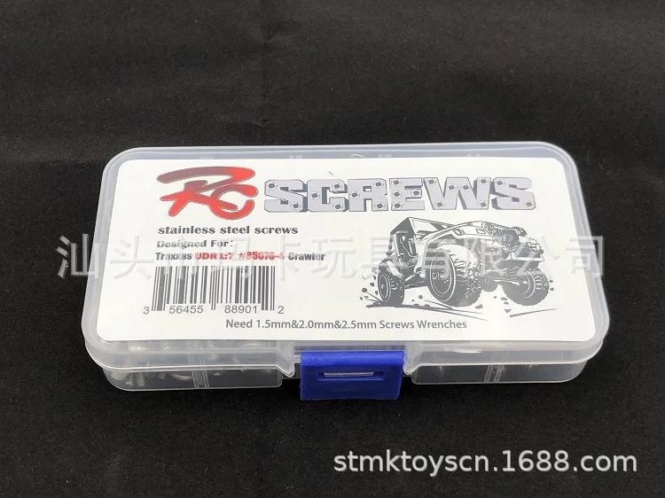 Traxxas Udr1: 7 after Straight Bridge Short Card Stainless Steel Upgrade Screw Pack Screw Box Vulnerable Accessories
Traxxas Udr1: 7 after Straight Bridge Short Card Stainless Steel Upgrade Screw Pack Screw Box Vulnerable Accessories