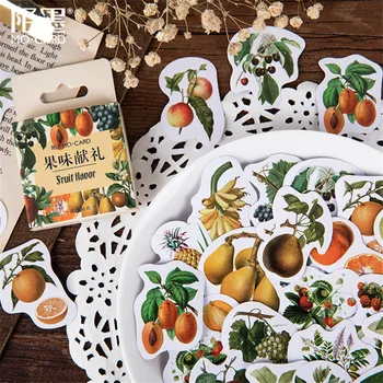 46Pcs/box Sweet Fruity Gift Boxed Adhesive Decorative Paper Stickers Mobile Phone Stickers Children Dairy Stickers
46Pcs/box Sweet Fruity Gift Boxed Adhesive Decorative Paper Stickers Mobile Phone Stickers Children Dairy Stickers