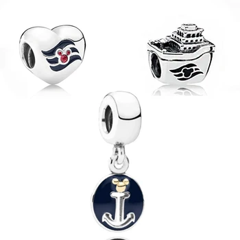 2020 High Quality 1: 1 Classic Silver 925 My Mouse Disne Cruise Line Heart, Anchor Charm Pendant Diy Original Woman Jewelry Gift
2020 High Quality 1: 1 Classic Silver 925 My Mouse Disne Cruise Line Heart, Anchor Charm Pendant Diy Original Woman Jewelry Gift