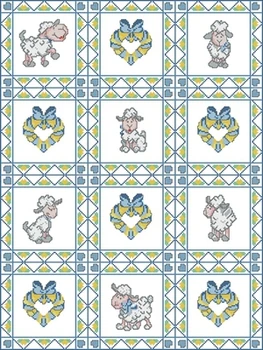 Heart Sheep Baby patterns Counted Cross Stitch 11CT 14CT 18CT DIY Cross Stitch Kits Embroidery Needlework Sets home decor
Heart Sheep Baby patterns Counted Cross Stitch 11CT 14CT 18CT DIY Cross Stitch Kits Embroidery Needlework Sets home decor