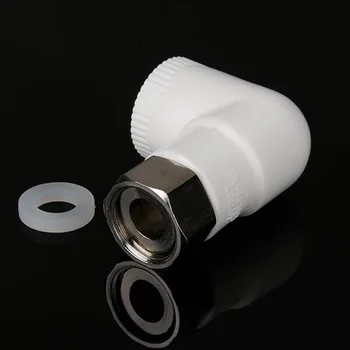 White PPR Water Heater Connector Plastic Elbow Tee Pipe Fitting with 1/2'' BSP Thread Stainless Steel Nut Loose Joint
White PPR Water Heater Connector Plastic Elbow Tee Pipe Fitting with 1/2'' BSP Thread Stainless Steel Nut Loose Joint