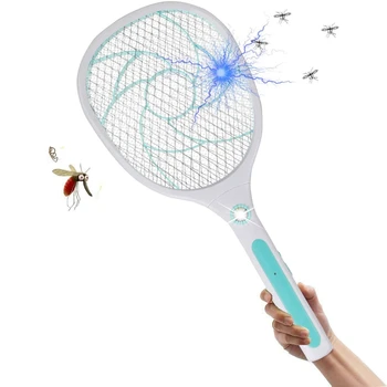 Electronic Swatter Killer Bee Zapper Racket-USB Rechargeable LED Light-2 Layers Safety Mesh Protection
Electronic Swatter Killer Bee Zapper Racket-USB Rechargeable LED Light-2 Layers Safety Mesh Protection