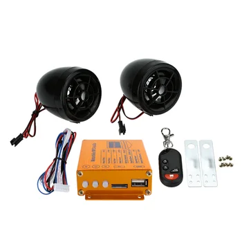 Hot New Motorcycle Speakers Audio Sound System FM Radio Security Alarm Wireless Remote with USB SD Slot Motorcycle Mutilmedia
Hot New Motorcycle Speakers Audio Sound System FM Radio Security Alarm Wireless Remote with USB SD Slot Motorcycle Mutilmedia