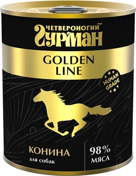 Quadrupeds quadrupeds GOURMET GOURMET GOLDEN LINE for adult dogs with natural horse meat in jelly
Quadrupeds quadrupeds GOURMET GOURMET GOLDEN LINE for adult dogs with natural horse meat in jelly