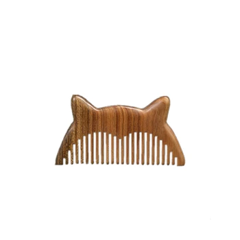 Natural Carved Wooden Hair Comb Massage Scalp Anti-static Cat Ear Shape Health Comb Tool Women Hair Styling Tools Hair Care Comb 
Natural Carved Wooden Hair Comb Massage Scalp Anti-static Cat Ear Shape Health Comb Tool Women Hair Styling Tools Hair Care Comb