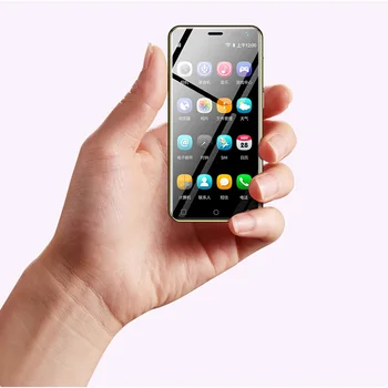 Support Google Play Ulcool U2 Mini Android Mobile Phone 4G Lte Quad Core 1GB 8GB Android 8.1 Dual SIM Leather Small Smart Phone
Support Google Play Ulcool U2 Mini Android Mobile Phone 4G Lte Quad Core 1GB 8GB Android 8.1 Dual SIM Leather Small Smart Phone