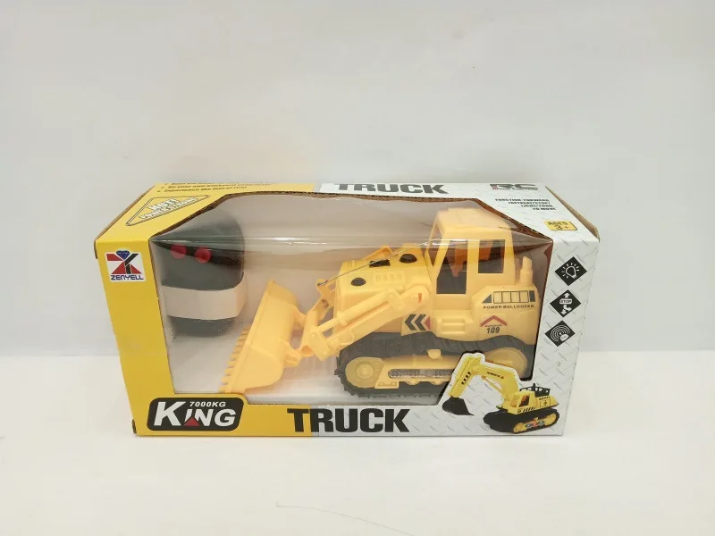 1: 24 Remote Control Engineering Vehicle Set Children Toy Car Model Model Two-way Remote Control Car Light Included
1: 24 Remote Control Engineering Vehicle Set Children Toy Car Model Model Two-way Remote Control Car Light Included