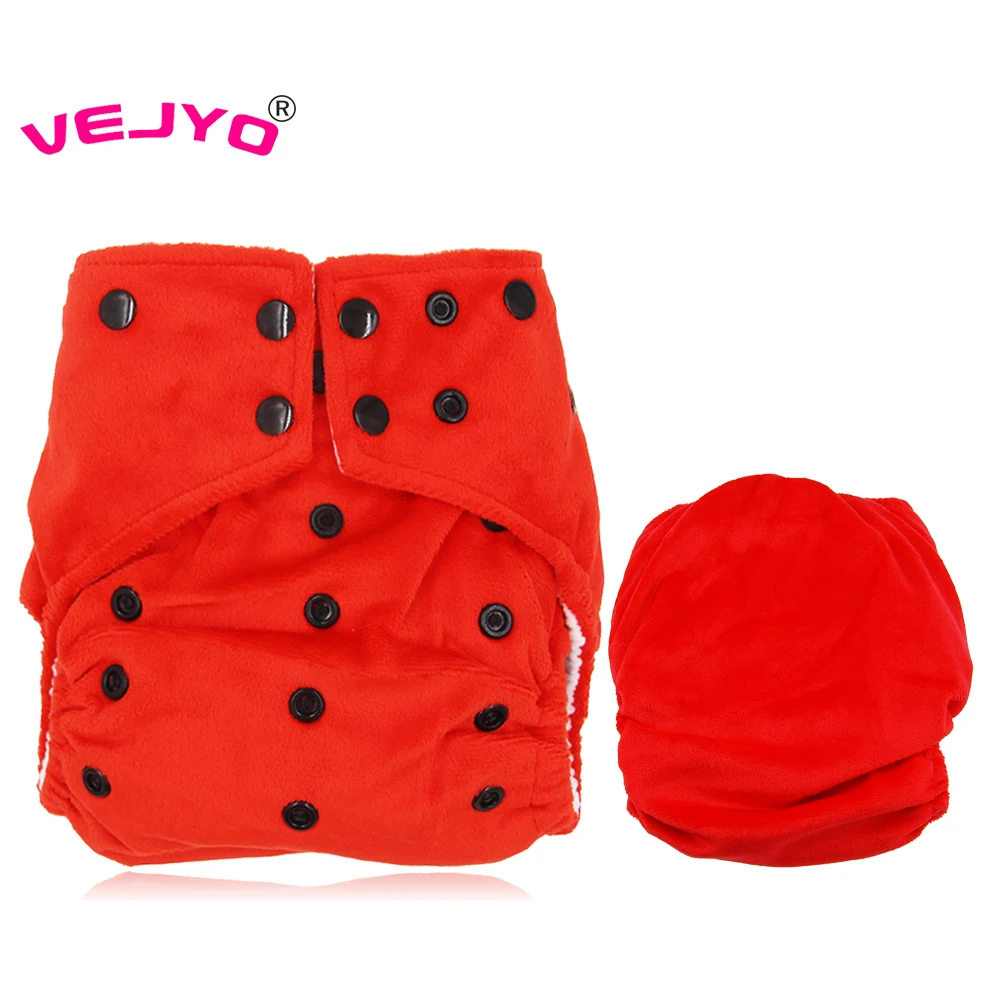 1PC Washable Pocket Cloth Diaper Cover Baby TPU Waterproof Double Gusset Minky Reusable Nappies with 2 Inserts Suit 0 to 2 Years
1PC Washable Pocket Cloth Diaper Cover Baby TPU Waterproof Double Gusset Minky Reusable Nappies with 2 Inserts Suit 0 to 2 Years