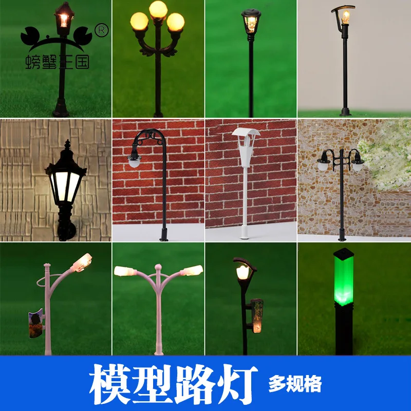 Crab Kingdom Architecture Model Sand Table Model Material Shining Street Lamp Model Street Light Multi-Specification
Crab Kingdom Architecture Model Sand Table Model Material Shining Street Lamp Model Street Light Multi-Specification