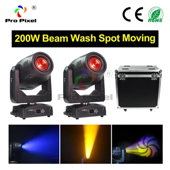 200W Led Beam Spot Wash 3in1 Moving Head Light BSW Dj Disco Light Dmx Control For Professional Stage Lighting 2pcs With Case 
200W Led Beam Spot Wash 3in1 Moving Head Light BSW Dj Disco Light Dmx Control For Professional Stage Lighting 2pcs With Case