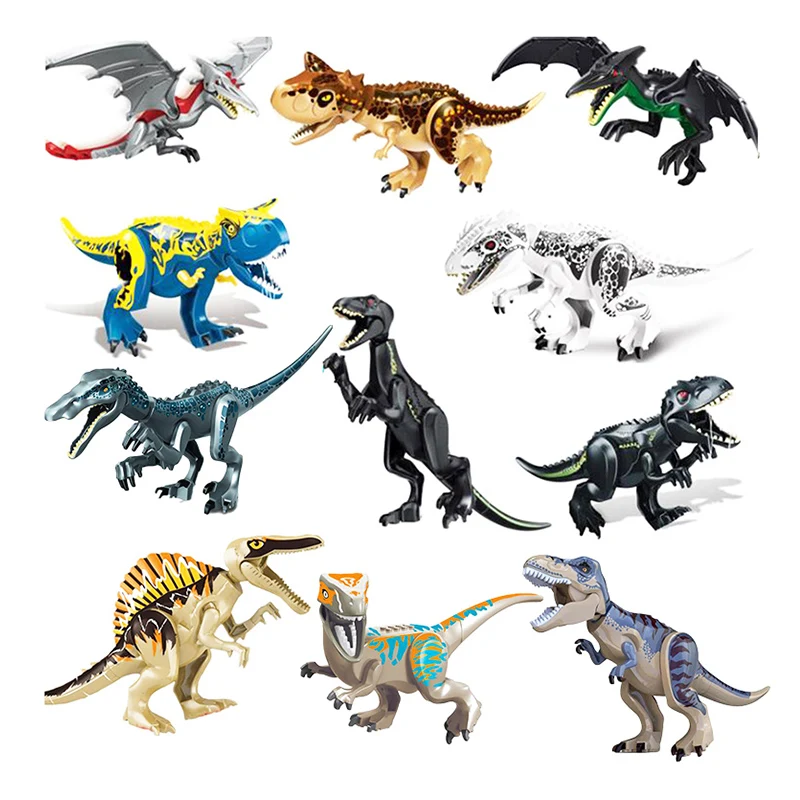 Jurassic World 2 Building Blocks Dinosaurs Figures Bricks Tyrannosaurus Rex Indominus Rex I-Rex Legoinglys Dinosaurs Kids Toys 
Jurassic World 2 Building Blocks Dinosaurs Figures Bricks Tyrannosaurus Rex Indominus Rex I-Rex Legoinglys Dinosaurs Kids Toys