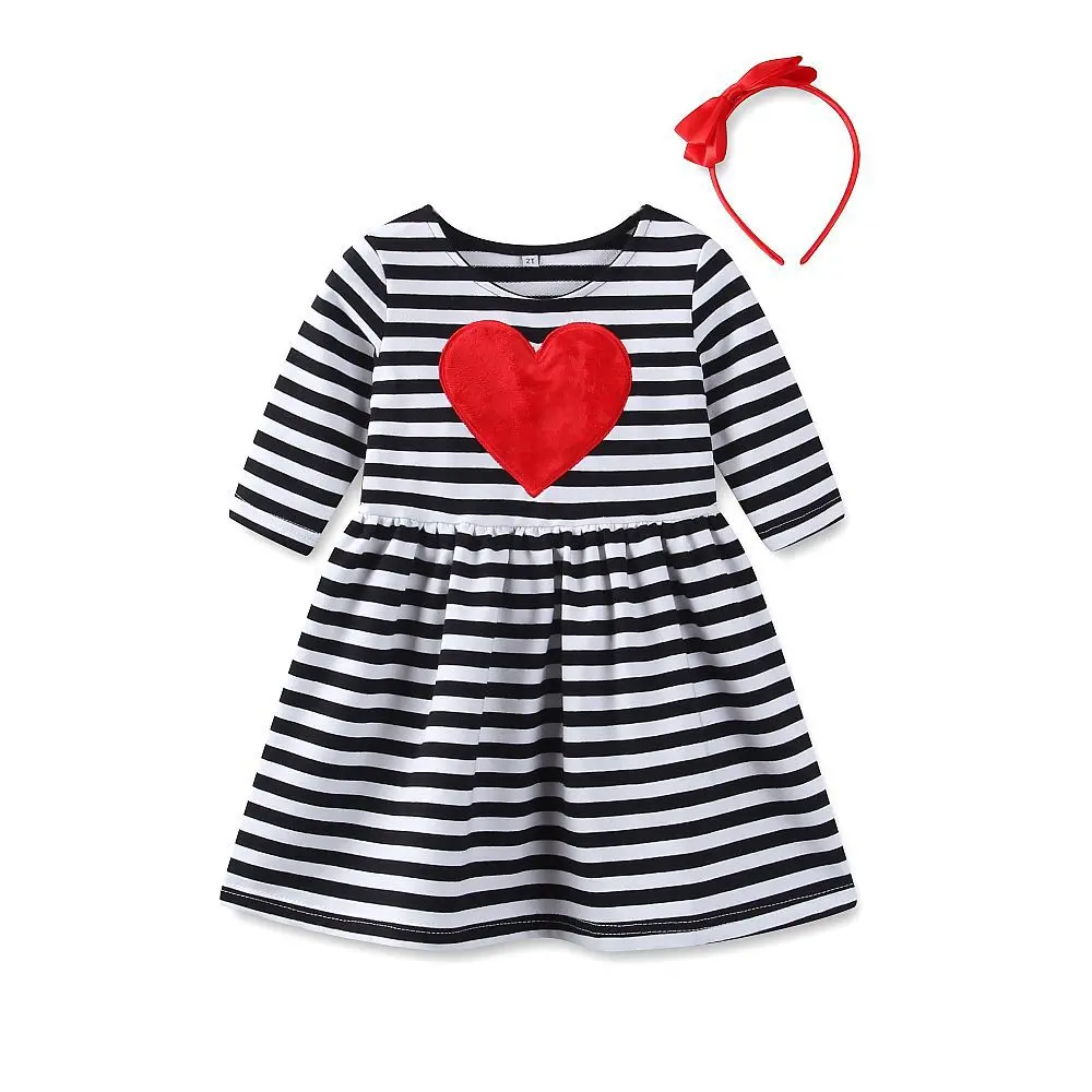 2018 Spring And Summer Stripes Girls Dress Pure Cotton Elasticity Hoodie Fabric, Europe And America Boutique Childrenswear
2018 Spring And Summer Stripes Girls Dress Pure Cotton Elasticity Hoodie Fabric, Europe And America Boutique Childrenswear