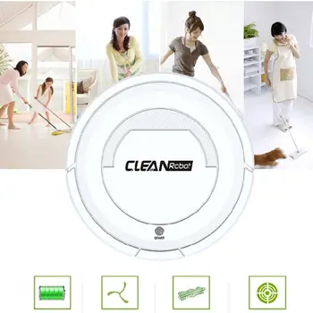 Smart Home Sweeping Robot One-Button Start Floor Sweeper Portable Auto Robotic Vacuums Cleaner Rechargeable
Smart Home Sweeping Robot One-Button Start Floor Sweeper Portable Auto Robotic Vacuums Cleaner Rechargeable