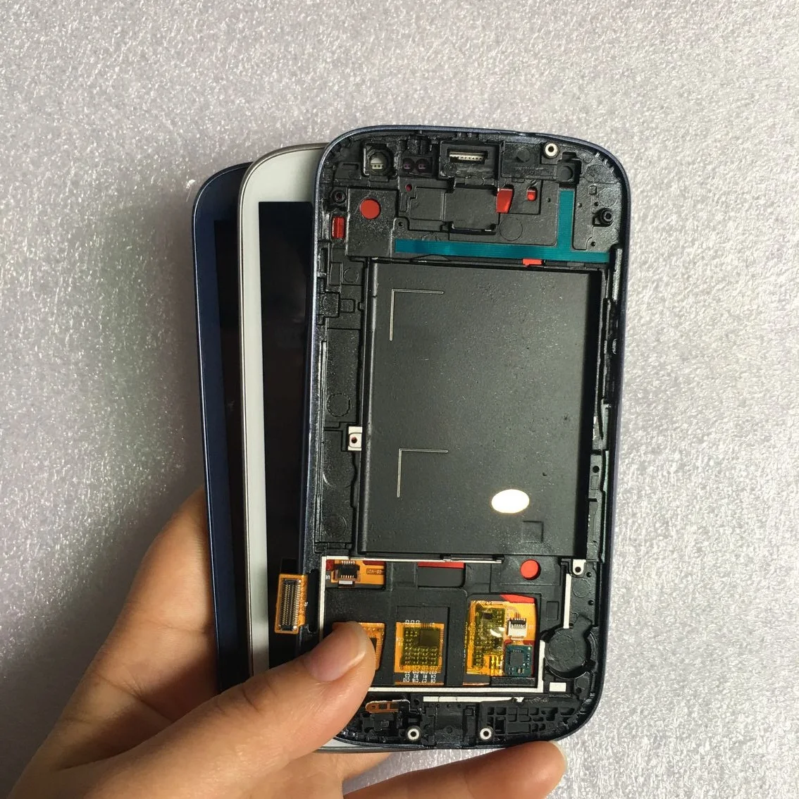 LCD Display Touch Screen Digitizer Assembly With Frame For Samsung Galaxy S3 i9300 i9300i i9308i i9305 | Мобильные телефоны и