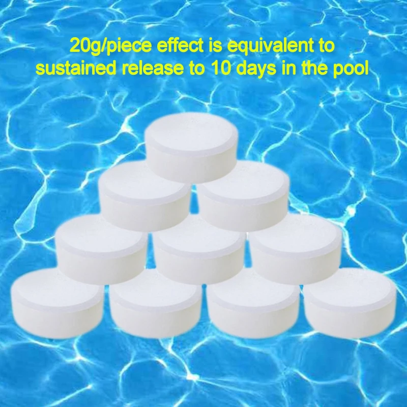 Cage Disinfectant PH Adjuster Swimming Pool Clarifier Chlorine Dioxide Tablets Easy To Use Tools Outdoor Hot Tubs Accessories
Cage Disinfectant PH Adjuster Swimming Pool Clarifier Chlorine Dioxide Tablets Easy To Use Tools Outdoor Hot Tubs Accessories