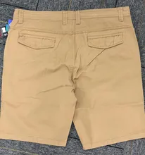 Pantalones cortos de algodón para hombre, pantalón informal de Color sólido, caqui, ropa de marca, Pantalón Cargo militar, de verano, 2021
