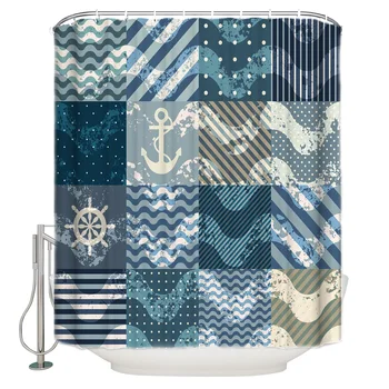 Ripple Point Square Pattern Pattern Pattern Blue Texture Texture Curve Veins Polyester Fabric Shower Curtain
Ripple Point Square Pattern Pattern Pattern Blue Texture Texture Curve Veins Polyester Fabric Shower Curtain