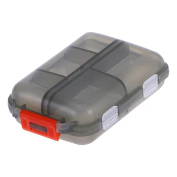 Pills Box Pills Container Case With 10 Compartments Double Layer Drug Seal Storage Container Holder For Outdoor Camping Travel
Pills Box Pills Container Case With 10 Compartments Double Layer Drug Seal Storage Container Holder For Outdoor Camping Travel