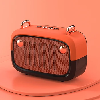 Loud Volume Wireless Gift HiFi Stereo Retro Bluetooth Speaker Mini Portable Rechargeable Desktop With Mic Home Decor FM Radio
Loud Volume Wireless Gift HiFi Stereo Retro Bluetooth Speaker Mini Portable Rechargeable Desktop With Mic Home Decor FM Radio