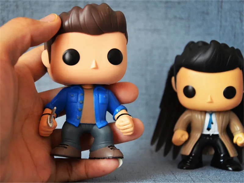 

Funko Pop Supernatural Castiel #94 Dean #10 Vinyl Figure Dolls brinquedos Supernatural Action figure Toys for Children