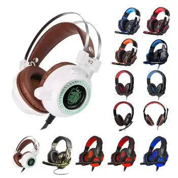 Pro Gaming Headsets Deep Bass Stereo Headphones For Phone PC And Consoles Surround Headphone Headphone Mic Headset 3.5mm
Pro Gaming Headsets Deep Bass Stereo Headphones For Phone PC And Consoles Surround Headphone Headphone Mic Headset 3.5mm