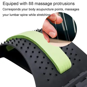 Back Massager Back Support Stretcher Equipment Massage Tools Magic Stretch Fitness Lumbar Support Relaxation Spine Pain Relief 
Back Massager Back Support Stretcher Equipment Massage Tools Magic Stretch Fitness Lumbar Support Relaxation Spine Pain Relief