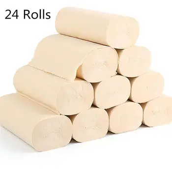 24 Rolls Home Bath Paper Bath Toilet Roll Paper Toilet Paper White Soft Toilet Paper Toilet Roll Tissue Paper Towels Tissues
24 Rolls Home Bath Paper Bath Toilet Roll Paper Toilet Paper White Soft Toilet Paper Toilet Roll Tissue Paper Towels Tissues