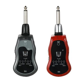 5 in 1 2.4G Wireless Guitar Transmitter Audio 6 Channels Guitar Wireless Transmitter Receiver for Electric Guitar Bass
5 in 1 2.4G Wireless Guitar Transmitter Audio 6 Channels Guitar Wireless Transmitter Receiver for Electric Guitar Bass