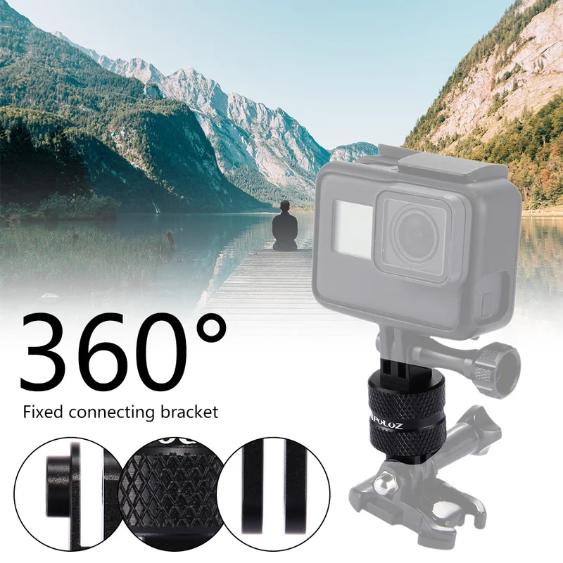 360 Degree Rotation CNC Swivel Pivot Extension Arm Tripod Mount for Action Cameras Photography Fixed Adapte
360 Degree Rotation CNC Swivel Pivot Extension Arm Tripod Mount for Action Cameras Photography Fixed Adapte