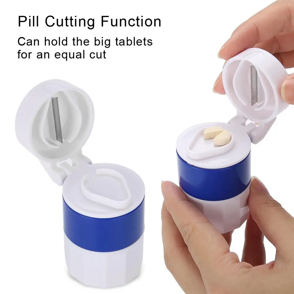 3IN1 Pill Cutter Tablet Crusher Multi function Pill Organizer Storage Container Box Medicine Pill Breaker Slicer Chopper Divider
3IN1 Pill Cutter Tablet Crusher Multi function Pill Organizer Storage Container Box Medicine Pill Breaker Slicer Chopper Divider