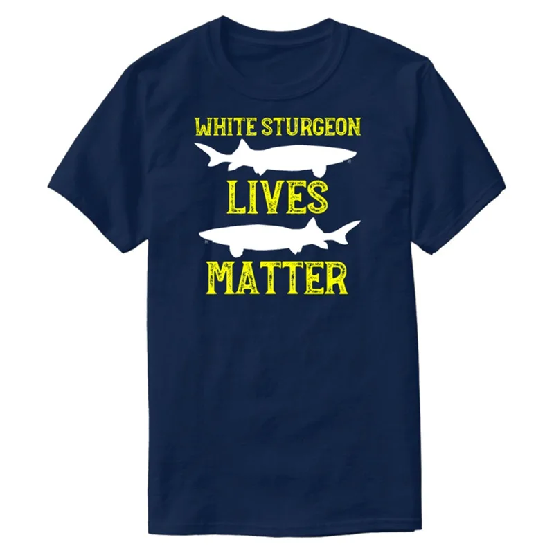 New Arrival Funny White Sturgeon Fishing Freshwater Fish Gift Mens T-Shirt O Neck Tee Shirt For Mens Female Cotton Tee Top
New Arrival Funny White Sturgeon Fishing Freshwater Fish Gift Mens T-Shirt O Neck Tee Shirt For Mens Female Cotton Tee Top