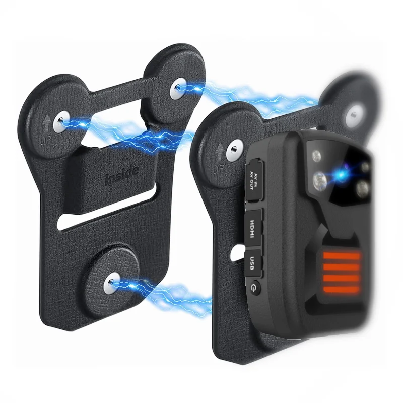 Universal Magnetic Police Camera Mount Compatible for All Brands Bodycams Strong Rare Earth Magnet Suction Clip
Universal Magnetic Police Camera Mount Compatible for All Brands Bodycams Strong Rare Earth Magnet Suction Clip
