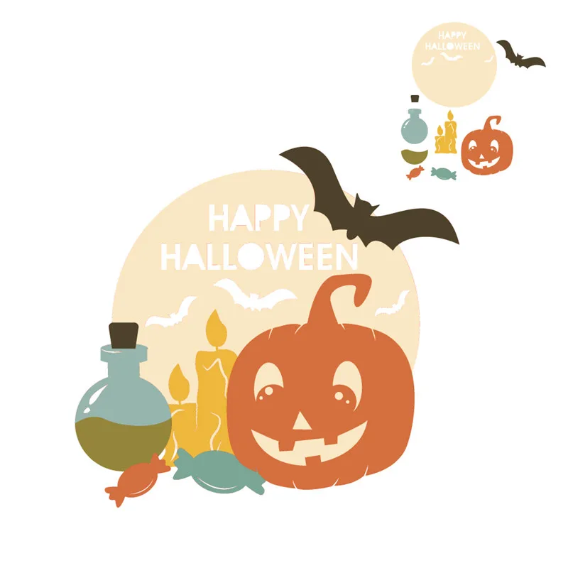 Naifumodo Halloween Metal Cutting Dies Stencils Crafts DIY Scrapbooking Album Decorative Embossing Paper Cards Template Dies
Naifumodo Halloween Metal Cutting Dies Stencils Crafts DIY Scrapbooking Album Decorative Embossing Paper Cards Template Dies