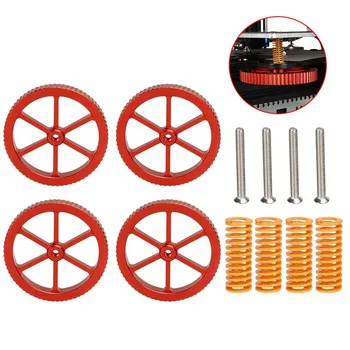 M3 Screw Nuts Heatbed Leveling Spring Knob Parts for CR10 3D Printer Print Platform Screw Calibration 3D Printer Accessories
M3 Screw Nuts Heatbed Leveling Spring Knob Parts for CR10 3D Printer Print Platform Screw Calibration 3D Printer Accessories