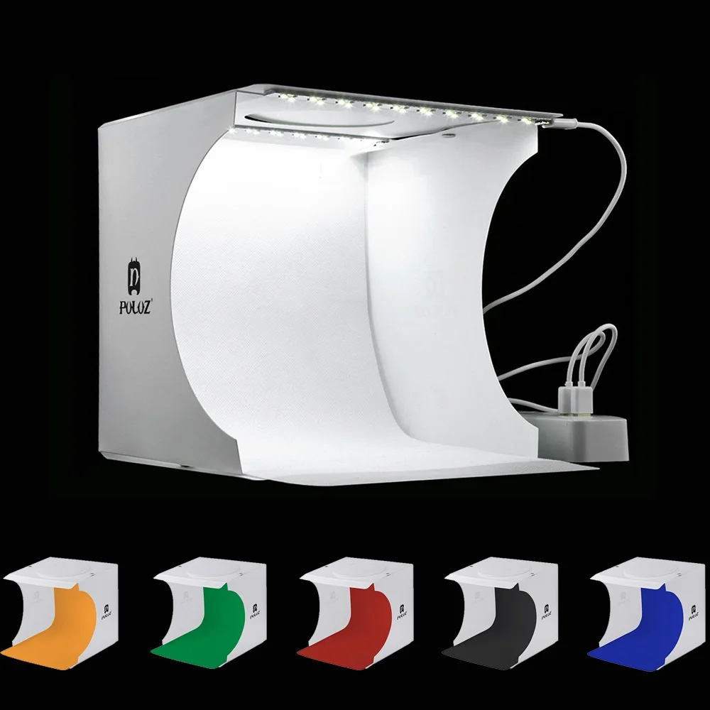 Dual LED Panels Folding Portable Photo Video Box Lighting Studio Shooting Tent Box Kit Emart Diffuse Studio Softbox lightbox
Dual LED Panels Folding Portable Photo Video Box Lighting Studio Shooting Tent Box Kit Emart Diffuse Studio Softbox lightbox