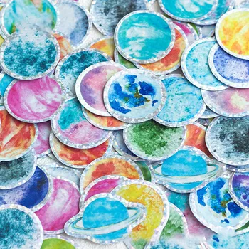 100pcs Universe Decorative Stickers Kawaii Planet Stickers Creative Scrapbooking Sticker For Kids School Stationery Supplies 
100pcs Universe Decorative Stickers Kawaii Planet Stickers Creative Scrapbooking Sticker For Kids School Stationery Supplies