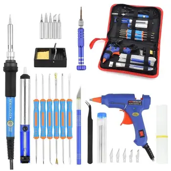 Plastic Handle Electric Iron Hand Held Soldering Iron Suit Puller Tools External Heat Type Durable Repair Tool Soldering Tool
Plastic Handle Electric Iron Hand Held Soldering Iron Suit Puller Tools External Heat Type Durable Repair Tool Soldering Tool