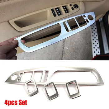 4pcs Silver Door Armrest Window Switch Cover Trim Decor ABS For BMW X5 E70 2007 2008 2009 2010 2011 2012 2013
4pcs Silver Door Armrest Window Switch Cover Trim Decor ABS For BMW X5 E70 2007 2008 2009 2010 2011 2012 2013