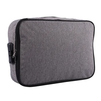 Double Layer Password Lock File Ticket Bag Large-Capacity Document File Organizer for Family Travel for Storing Important Items-
Double Layer Password Lock File Ticket Bag Large-Capacity Document File Organizer for Family Travel for Storing Important Items-