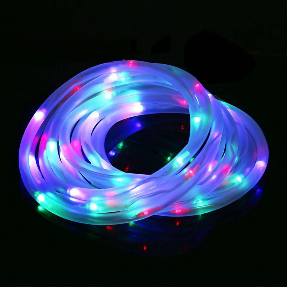 Rainbow RGB Neon Led String Light Strip USB Solar Powered 24Key Retome Control 360 Round Neon Rope Lights Decoration 9 Colors
Rainbow RGB Neon Led String Light Strip USB Solar Powered 24Key Retome Control 360 Round Neon Rope Lights Decoration 9 Colors