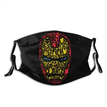 Iron Man Avengers Men Reusable Mouth Face Mask Anti Haze Dustproof Protection Cover Respirator Muffle Mask with Filters
Iron Man Avengers Men Reusable Mouth Face Mask Anti Haze Dustproof Protection Cover Respirator Muffle Mask with Filters